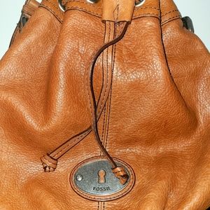 Vintage fossil sholder bag